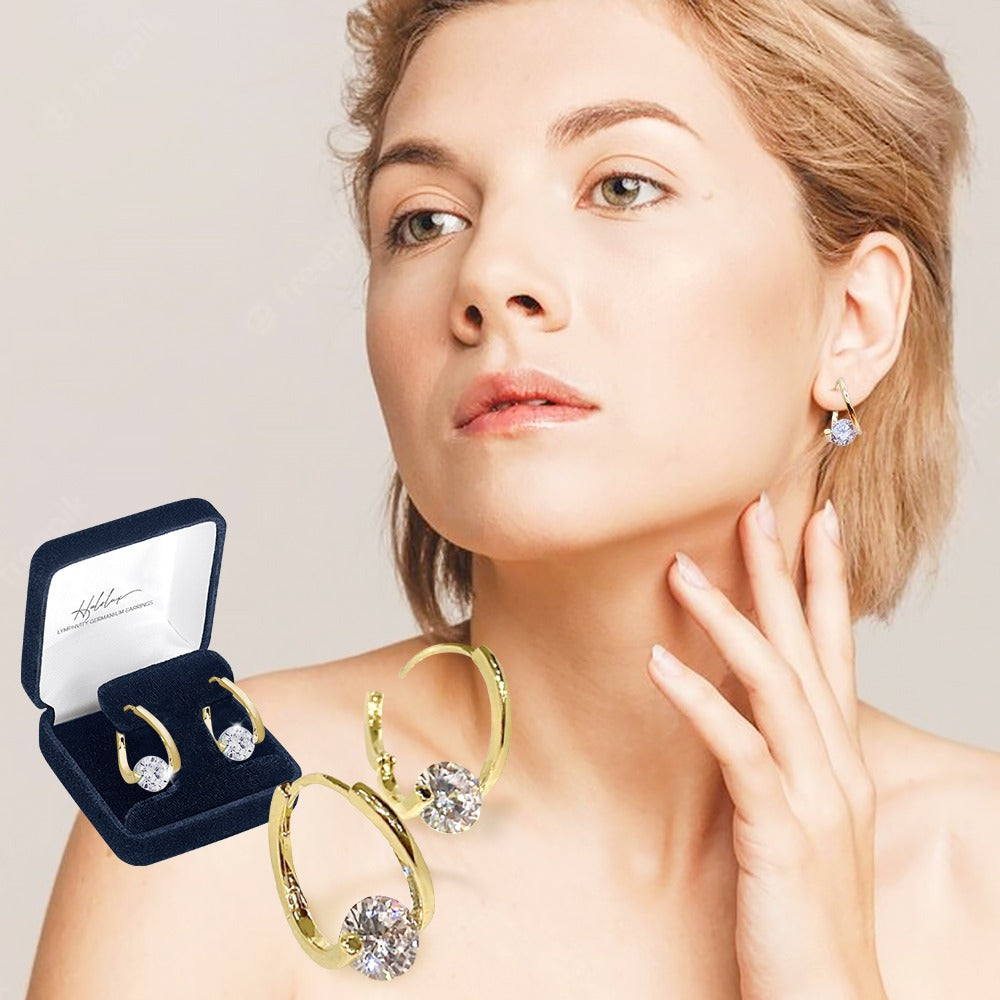 đ„LAST DAY SALE-80% OFF)Histone Lymphvitc MagneTherapy Germanium Earrings