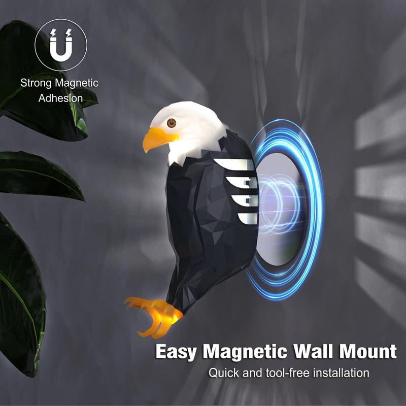Mounted Eagle Night Light with Remote Control