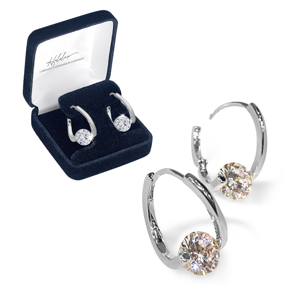 đ„LAST DAY SALE-80% OFF)Histone Lymphvitc MagneTherapy Germanium Earrings