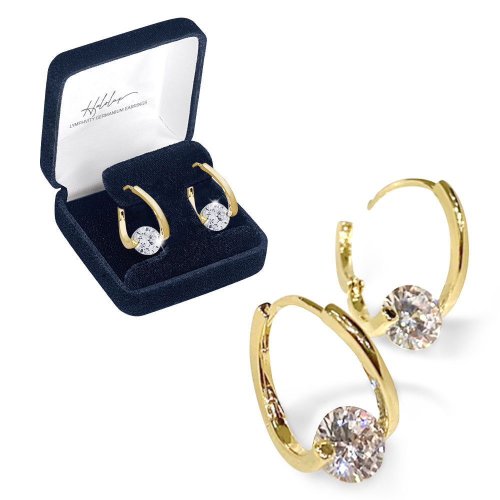 đ„LAST DAY SALE-80% OFF)Histone Lymphvitc MagneTherapy Germanium Earrings
