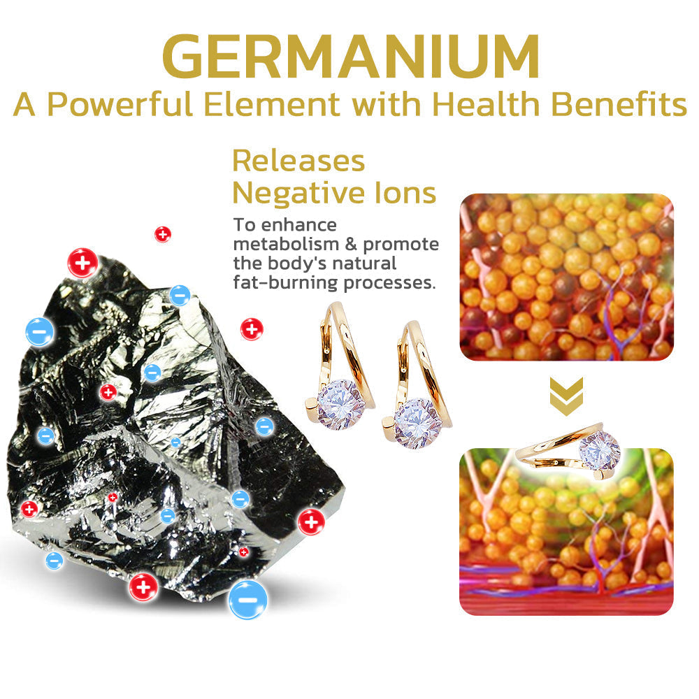 đ„LAST DAY SALE-80% OFF)Histone Lymphvitc MagneTherapy Germanium Earrings