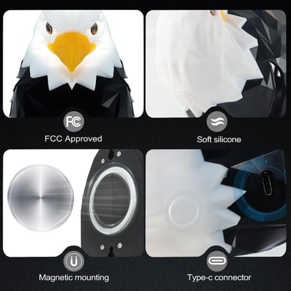 Mounted Eagle Night Light with Remote Control