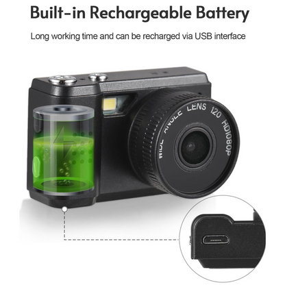Final 3 Hours: 60% OFF-MiniCam Vision 📸