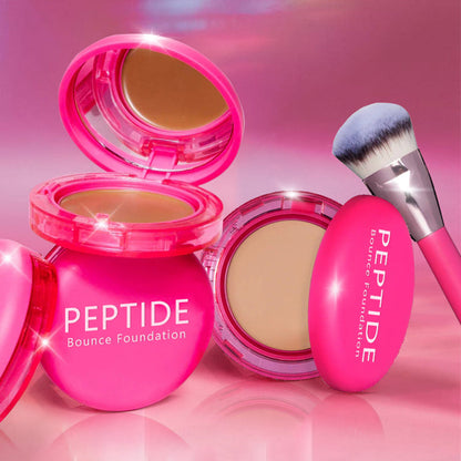 Final 3 Hours: 60% OFF 🔥 Peptide Bounce Foundation! (Give away a brush)